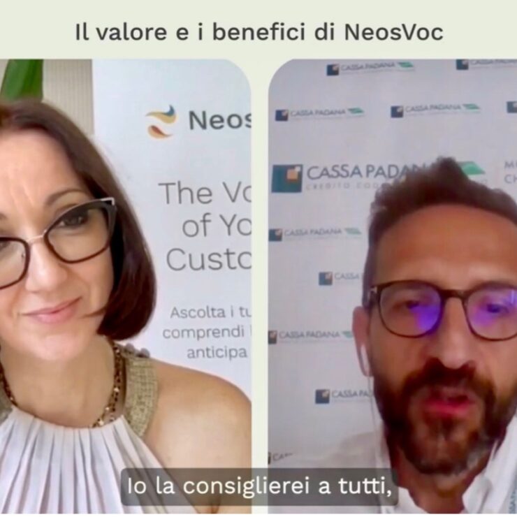 Cassa Padana and NeosVoc: A Success Story for the Voice of Customer